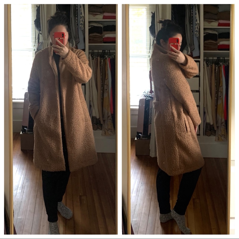 A New Day Camel Teddy Coat - Picture 4 of 5